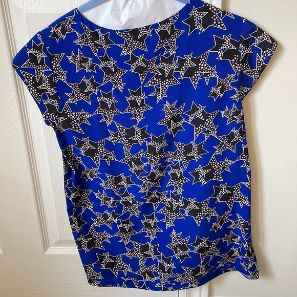 Womens Diane Von Furstenberg short sleeve blouse. - Picture 4 of 4